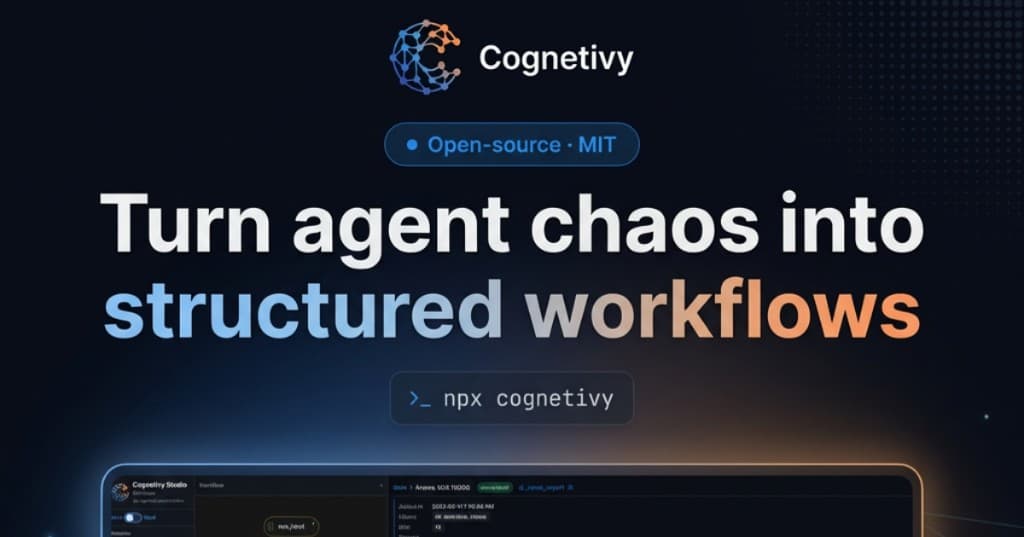 Cognetivy - Turn agent chaos into structured workflows